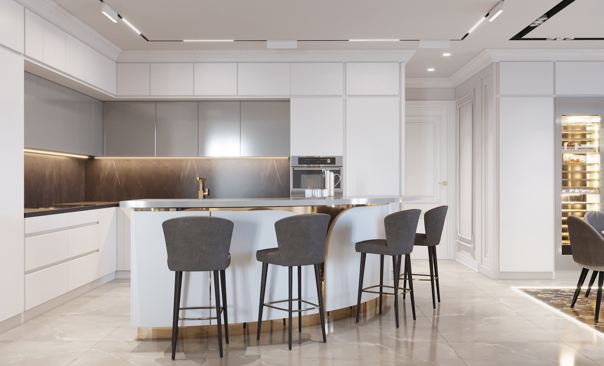 Các Mẫu Thiết Kế Nội Thất Phòng Bếp Hiện Đại Thịnh Hành Nhất 2022